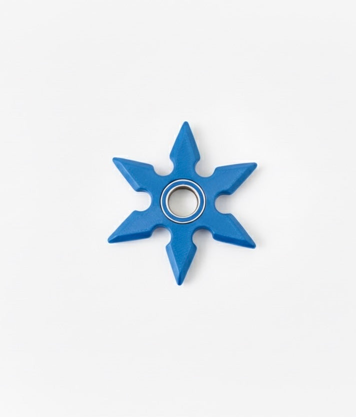 Shuriken Spinner Keychain