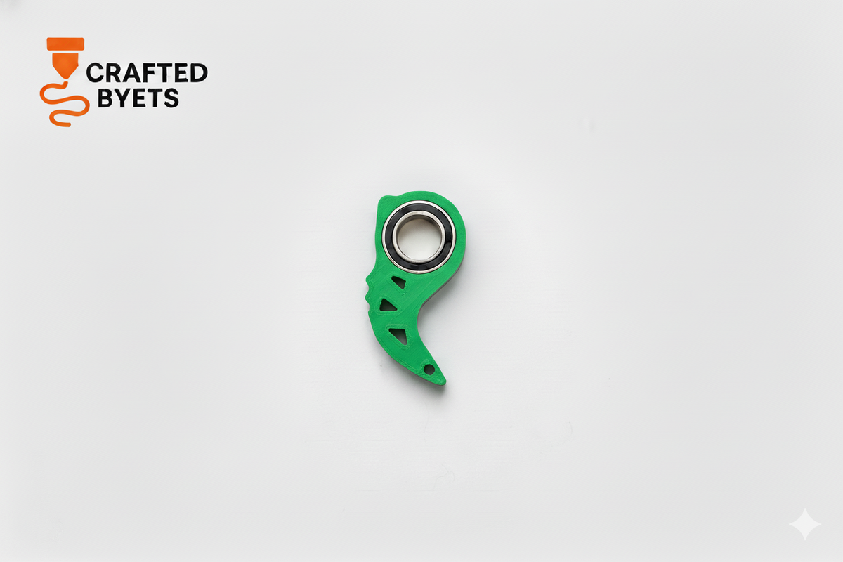 Fidget Spinner Keychain