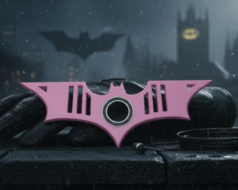 Batman Fidget Spinner Keychain
