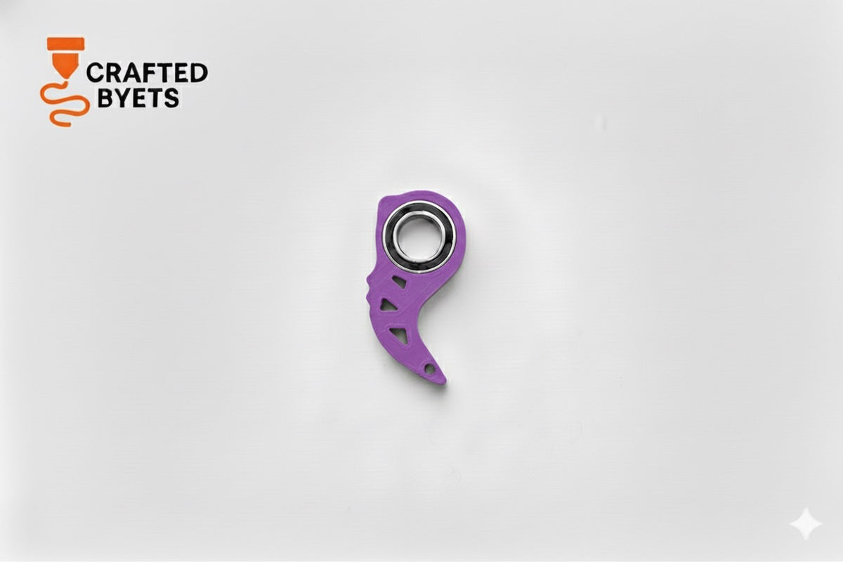 Fidget Spinner Keychain