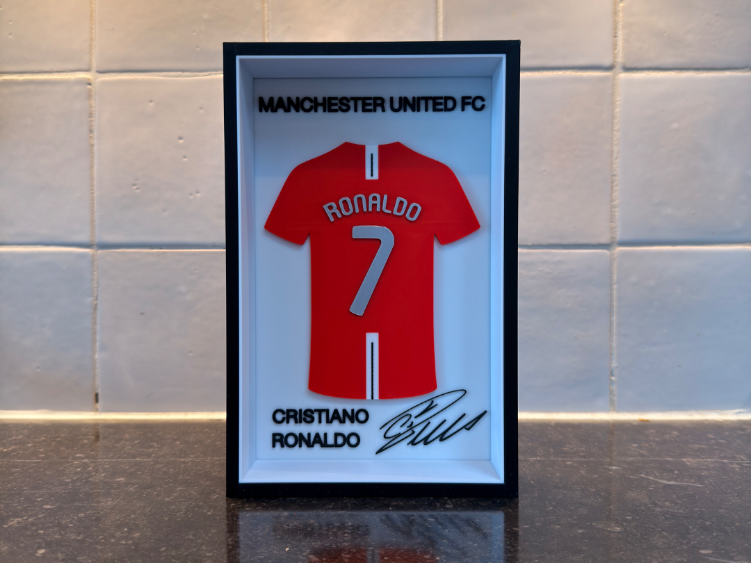 Ronaldo Shirt Frame (3D Printed)