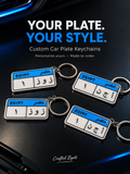 Cutsom Car Plate Keychain