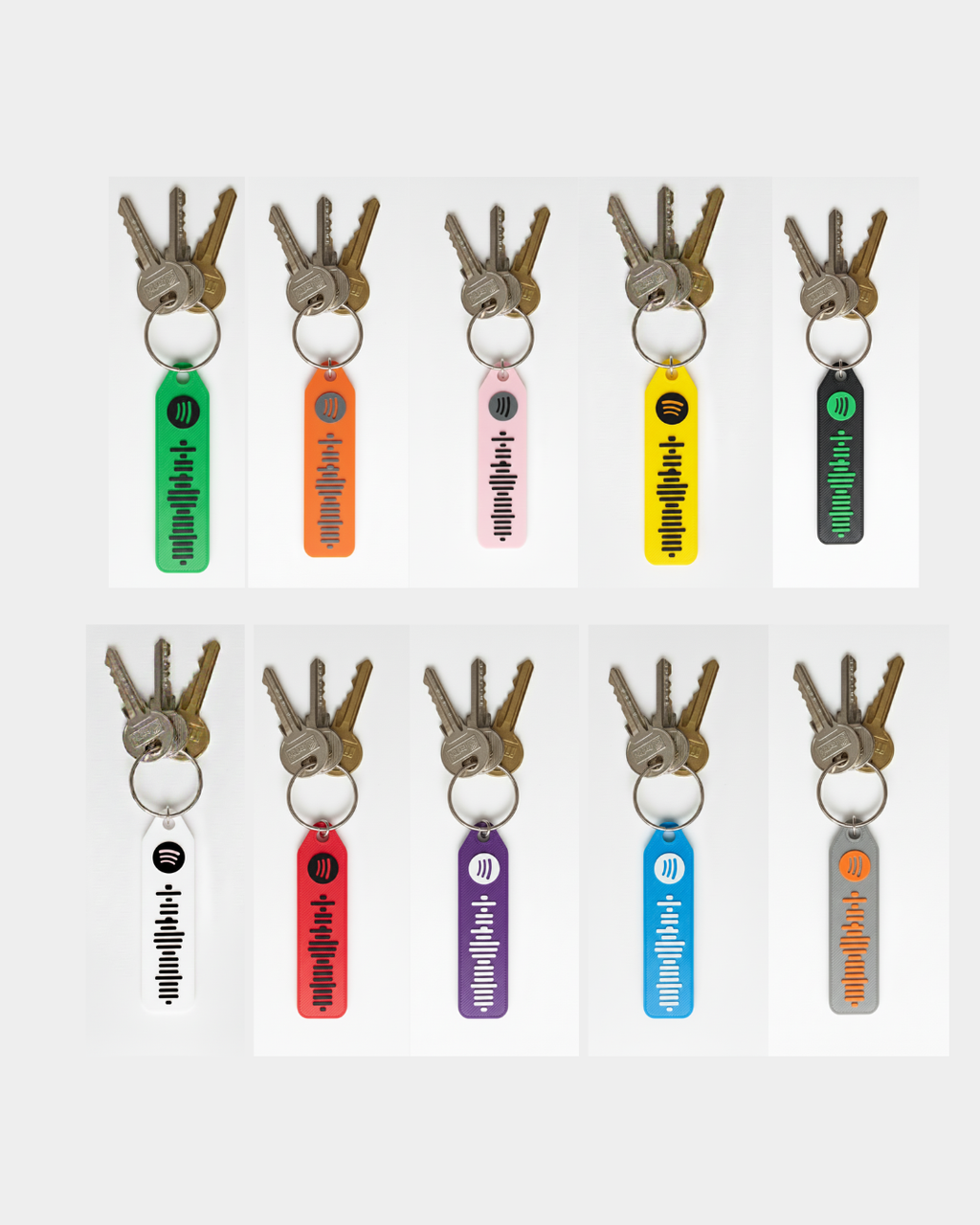 Custom Spotify Keychain