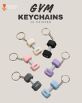 Dumbells Keychain