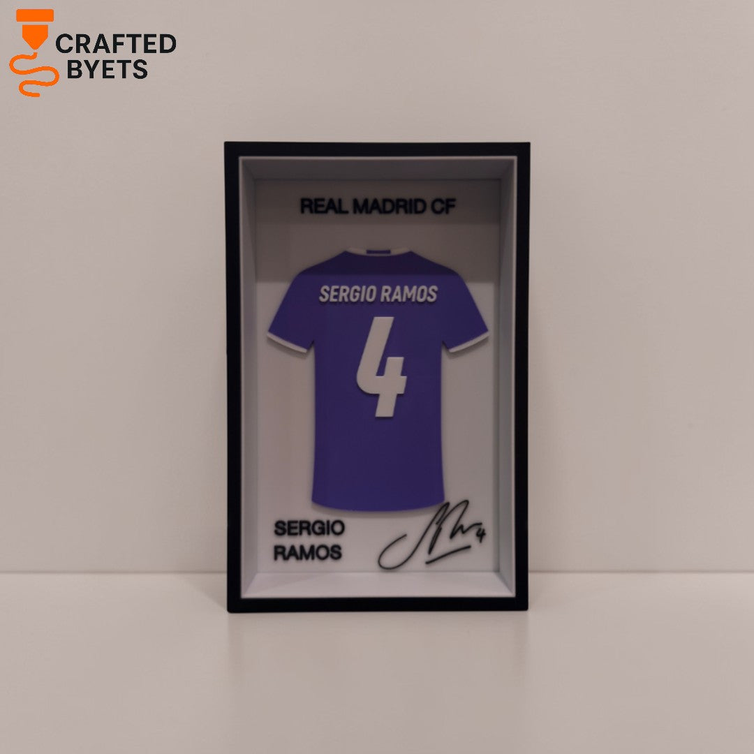 Sergio Ramos Shirt Frame