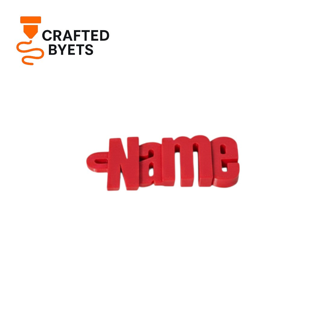 Custom Name Keychain (Deposit Required)